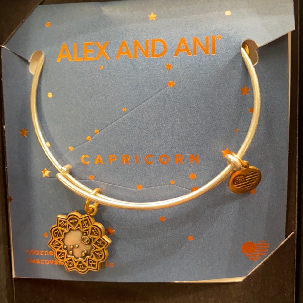 Brand new Alex and ani Capricorn bracelet